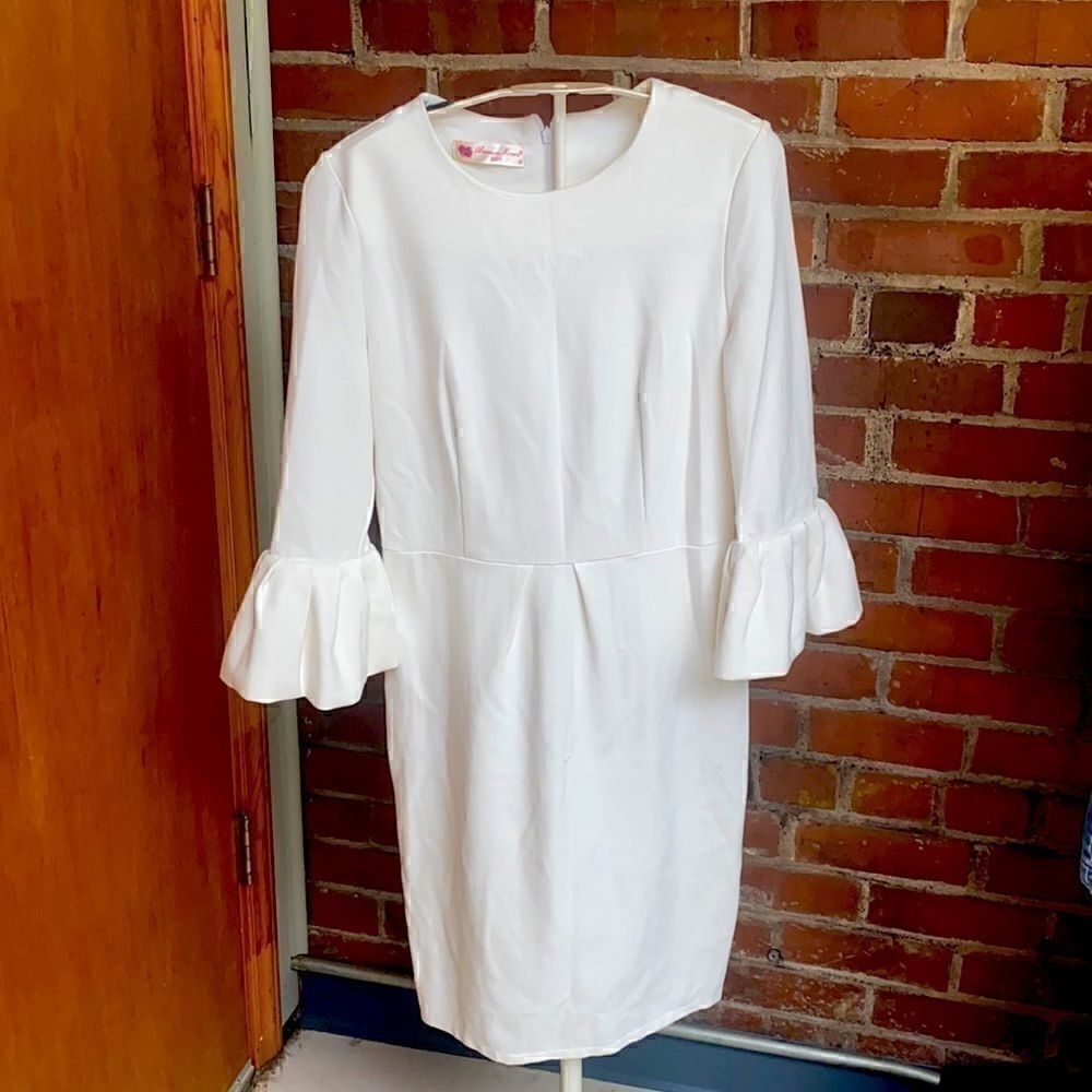 Buenos Ninos White Dress E-5